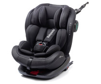 Silla de auto 40-125cm normativa R129-isize BABYAUTO Rodeo i-size, ISOFIX, 360º, color negro.