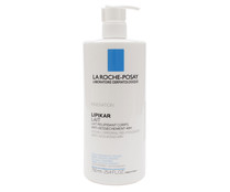 Leche corporal hidratante, relipidizante y anti-sequedad, para pieles secas y sensibles LA ROCHE POSAY Lipikar 750 ml.
