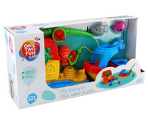 Juego de pesca para bebés, 40x12x18cm., ONE TWO FUN ALCAMPO. Juego de pesca para bebés, 40x12x18cm., ONE TWO FUN ALCAMPO.