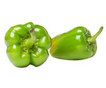 Pimiento verde malla de 1kg.