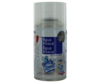 Recambio de ambientador automático con esencia de Agua Fresca AUCHAN.250 ml. Recambio de ambientador automático con esencia de Agua Fresca AUCHAN.250 ml.