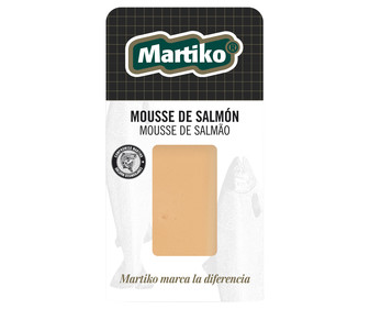 Mousse de salmón MARTIKO 130 g. Mousse de salmón MARTIKO 130 g.