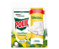 Pastillas antipolillas perfumadas cítricos del Mediterráneo POLIL 24 uds. x 1,5 g