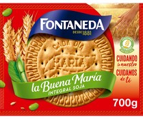 Galletas María integral con soja FONTANEDA 700 g.