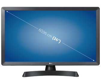Televisión 60,96 cm (24") LED LG 24TL510V HD READY, TDT T2, USB reproductor, 1HDMI, 50HZ.