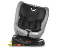 Silla de auto para grupo, ISOFIX, giratoria a contramarcha, negro claro, BABY NURSE, Roll 360.