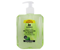 Jabón líquido de manos neutralizador de olores SANKO 400 ml.