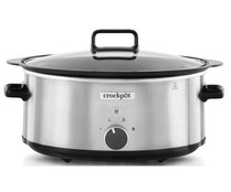 Olla de cocción lenta CROCK-POT Sellar & Guisar CSC086X, capacidad 6,5L, 2 potencias, función mantener caliente.