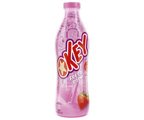 Batido con sabor a fresa OKEY 75 cl.