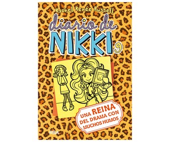 Diario de Nikki 9, Una Reina del drama con muchos humos, RACHEL RENÉE RUSSELL. Género: juvenil. Editorial RBA.