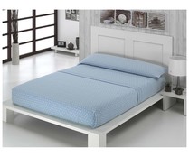 Juego de sábanas pirineo para cama de 105 cm, 230 g/m² de densidad, CISNE ROJO.