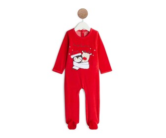 Pijama Navideño para bebé IN EXTENSO, talla 56. Pijama Navideño para bebé IN EXTENSO, talla 56.