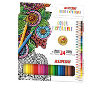 Pack de 24 lápices de colores Color Experience, ALPINO.