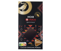 Chocolate negro con origen de Perú ALCAMPO GOURMET 90 g.