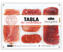 Tabla de embutidos, cortados en finas lonchas  PALCARSA 150 g