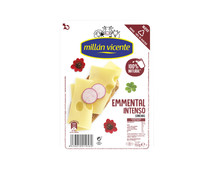 Queso en lonchas Emmental MILLÁN VICENTE 150 g.