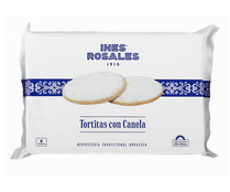 Tortitas nevadas con canela INÉS ROSALES 6 uds. 180 g.