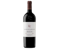 Vino tinto crianza añada 2020 con denominación de origen Ribera del Duero PAGO DE LOS CAPELLANES botella de 75 cl.