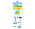 Leche (3) de crecimiento líquida, a partir de 3 años NESTLÉ Junior original 1 l.