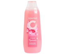 Gel para baño o ducha con extracto de Tiare de Tahití COSMIA Instante misterioso 750 ml.