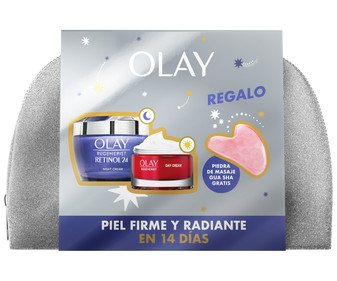 Neceser con crema de día (15 ml) y crema de noche (50 ml) OLAY Regenerist. Neceser con crema de día (15 ml) y crema de noche (50 ml) OLAY Regenerist.