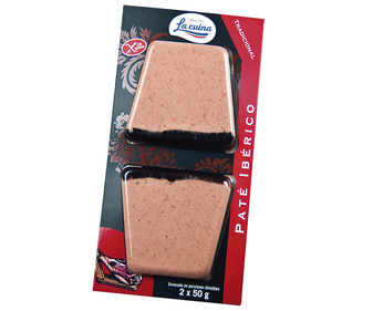 Paté de cerdo ibérico 2 x 50 gr. Paté de cerdo ibérico 2 x 50 gr.