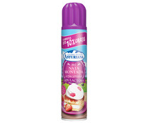 Nata montada azucara y sin lactosa en spray (27% de materia grasa) CENTRAL LECHERA ASTURIANA 250 g.