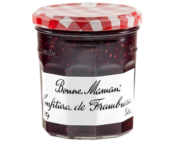 Confitura de frambuesa sin gluten BONNE MAMAN 370 gr, Confitura de frambuesa sin gluten BONNE MAMAN 370 gr,
