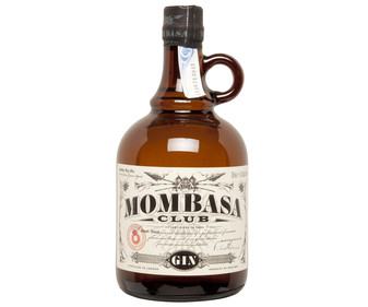 Ginebra inglesa premium tipo London dry gin MOMBASA CLUB botella de 70 cl..