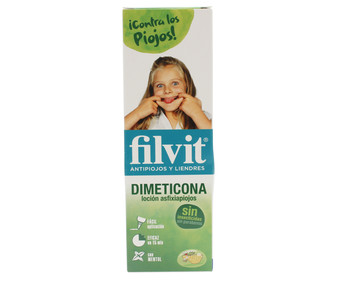 Loción antipiojos y liendres con aroma a menta FILVIT 125 ml. Loción antipiojos y liendres con aroma a menta FILVIT 125 ml.