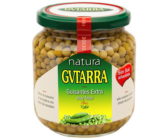 Guisantes frasco de 360 gramos Guisantes frasco de 360 gramos