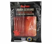 Jamón serrano gran reserva 15 meses PRODUCTO ALCAMPO 150 gr.