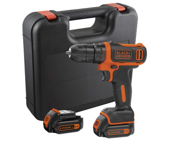 Taladro Black Decker bdcdd12kb bdcdd12kbqw atornillador 10.8 v 26 nm con 2 1.5 10.8v bdcdd12kbqw.