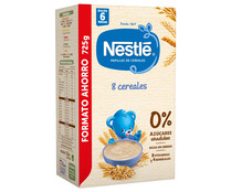Papilla de 8 cereales integrales, a partir de 6 meses NESTLÉ 725 g.