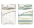Juego de funda nórdica para cama de 135 cm, polialgodón sostenible, 52 hilos, ACTUEL. Modelos surtidos, 1 unidad.
