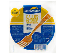 Callos de ternera estilo tradicional, sin azucares, ni colorantes ni alérgenos, ni gluten ni lactosa MONTEALBOR 400 g.