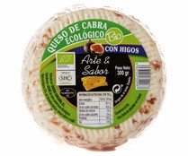 Queso de cabra ecológico con higos ARTE Y SABOR 300 g.