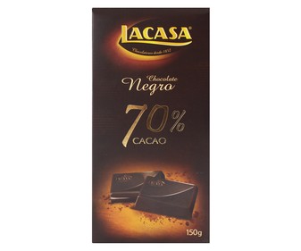 Chocolate negro 70% 150 gramos Chocolate negro 70% 150 gramos
