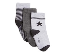 Lote de 3 pares de calcetines para niño IN EXTENSO, talla 27/30.