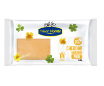 Queso Cheddar naranja tierno MILLÁN VICENTE 300 g.