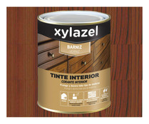 Barniz tinte interior, caoba XYLAZEL, 375ml.
