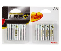 Pack de pilas alcalinas AA LR06 4 + 4 gratis, PRODUCTO ALCAMPO. Pack de pilas alcalinas AA LR06 4 + 4 gratis, PRODUCTO ALCAMPO.