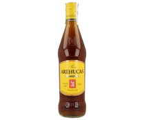 Ron  dorado AREHUCAS botella de 70 cl.