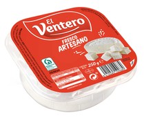 Queso fresco EL VENTERO tarrina de 250 g.
