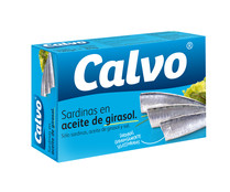 Sardinas en aceite de girasol CALVO 84 g.
