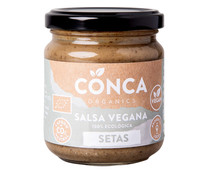 Salsa setas, vegana CONCA ORGANICS 185 g.