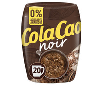Cacao negro 50% en polvo, soluble y sin azúcares añadidos COLACAO NOIR 300 g.
