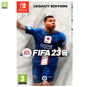 FIFA 23 para Nintendo Switch. Género: fútbol, deportes. PEGI: +3.