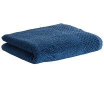 Toalla de lavabo 100% algodón color azul 500g/m² ACTUEL.