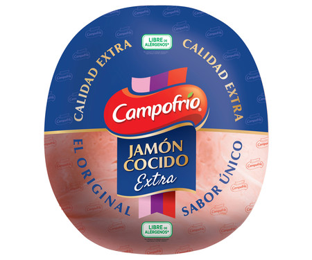 Jamón cocido extra cortado en lonchas CAMPOFRÍO Jamón cocido extra cortado en lonchas CAMPOFRÍO